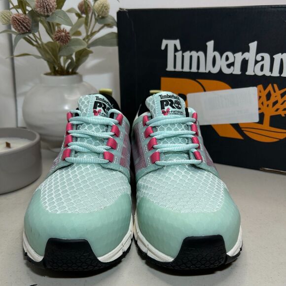 Timberland PRO Radius Composite Safety Toe Sneakers Multicolor Women's 9m - Picture 2 of 10
